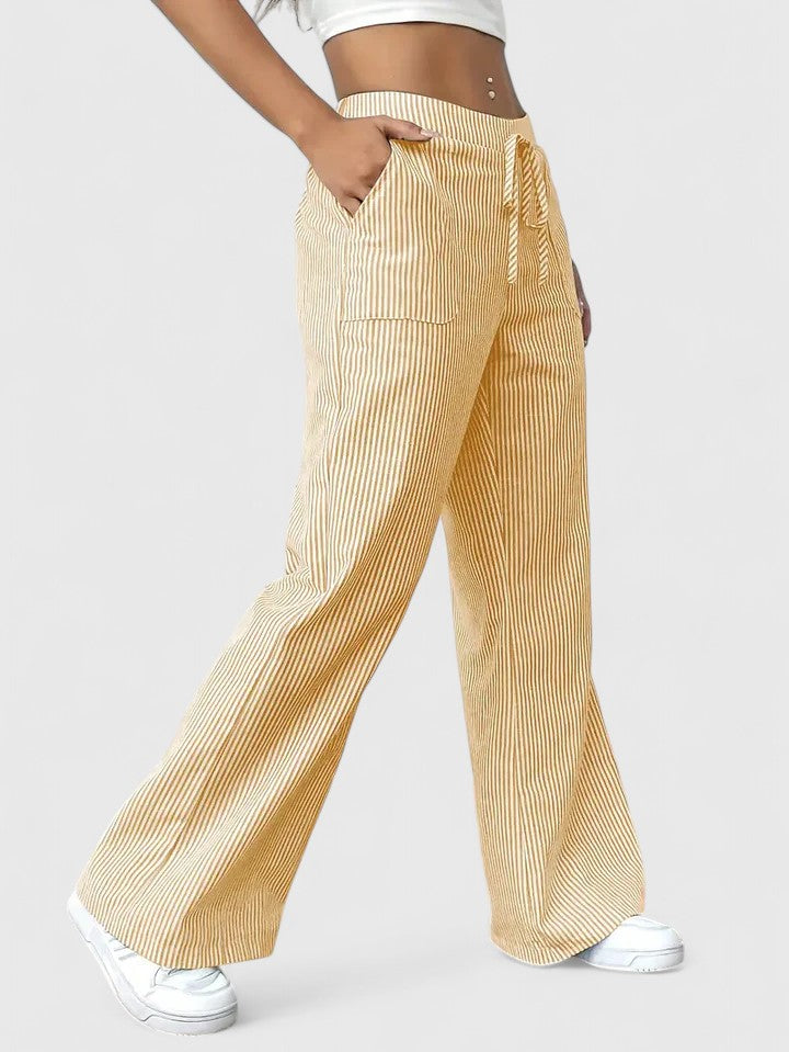 Dominique™ | Bequeme Weithose mit eleganten Details