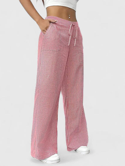 Dominique™ | Bequeme Weithose mit eleganten Details