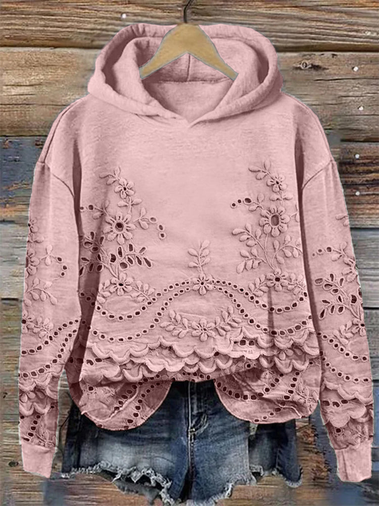 Ravella™ | Vintage-Kapuzenpullover mit Aufdruck
