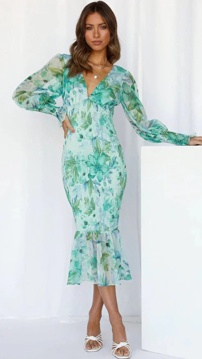 Ibi™| Kleid mit Blumenmuster
