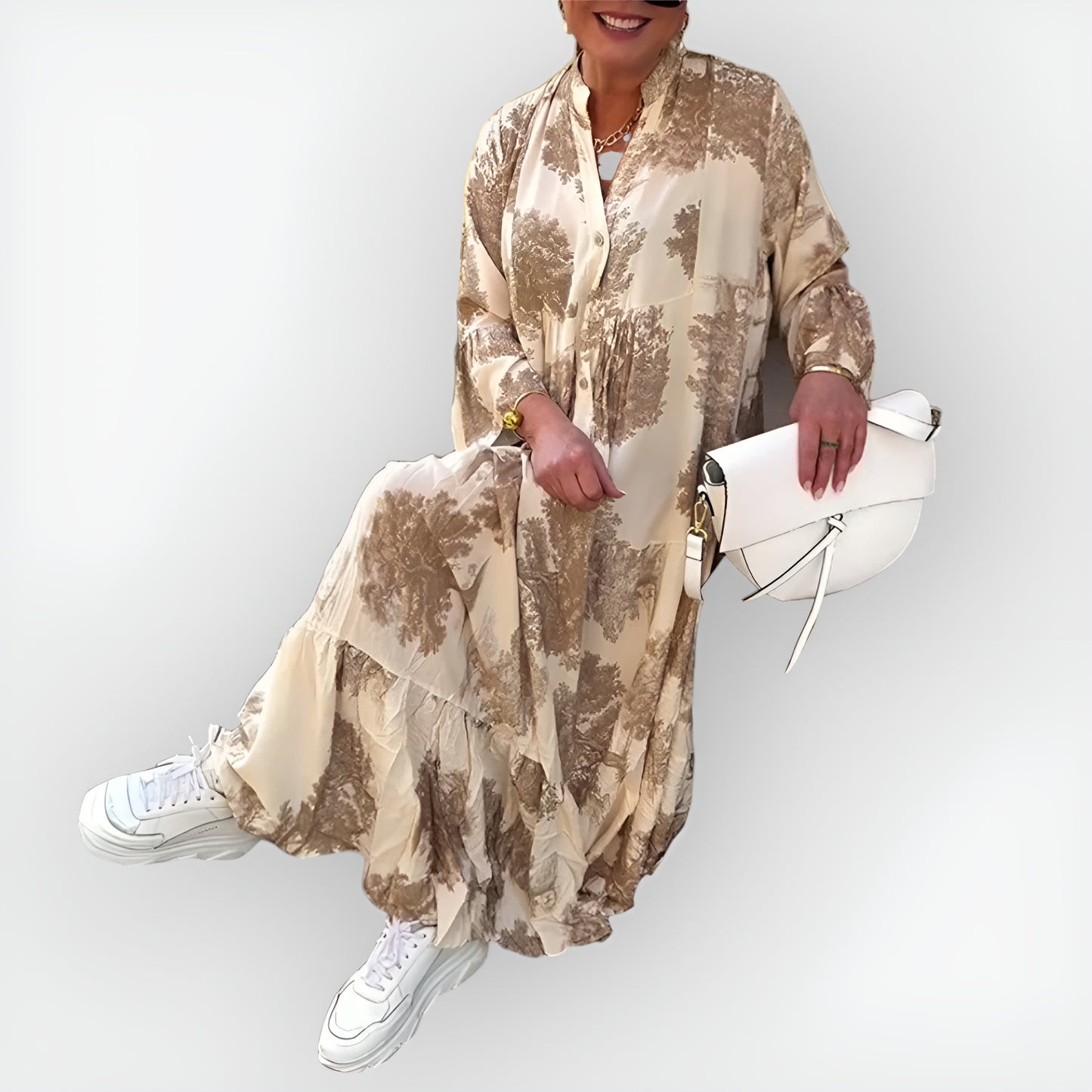 Demi™ | Blumen-Maxikleid