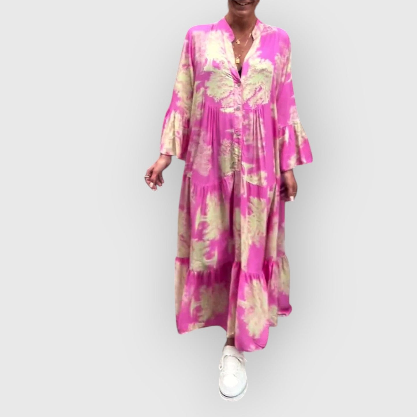 Demi™ | Blumen-Maxikleid