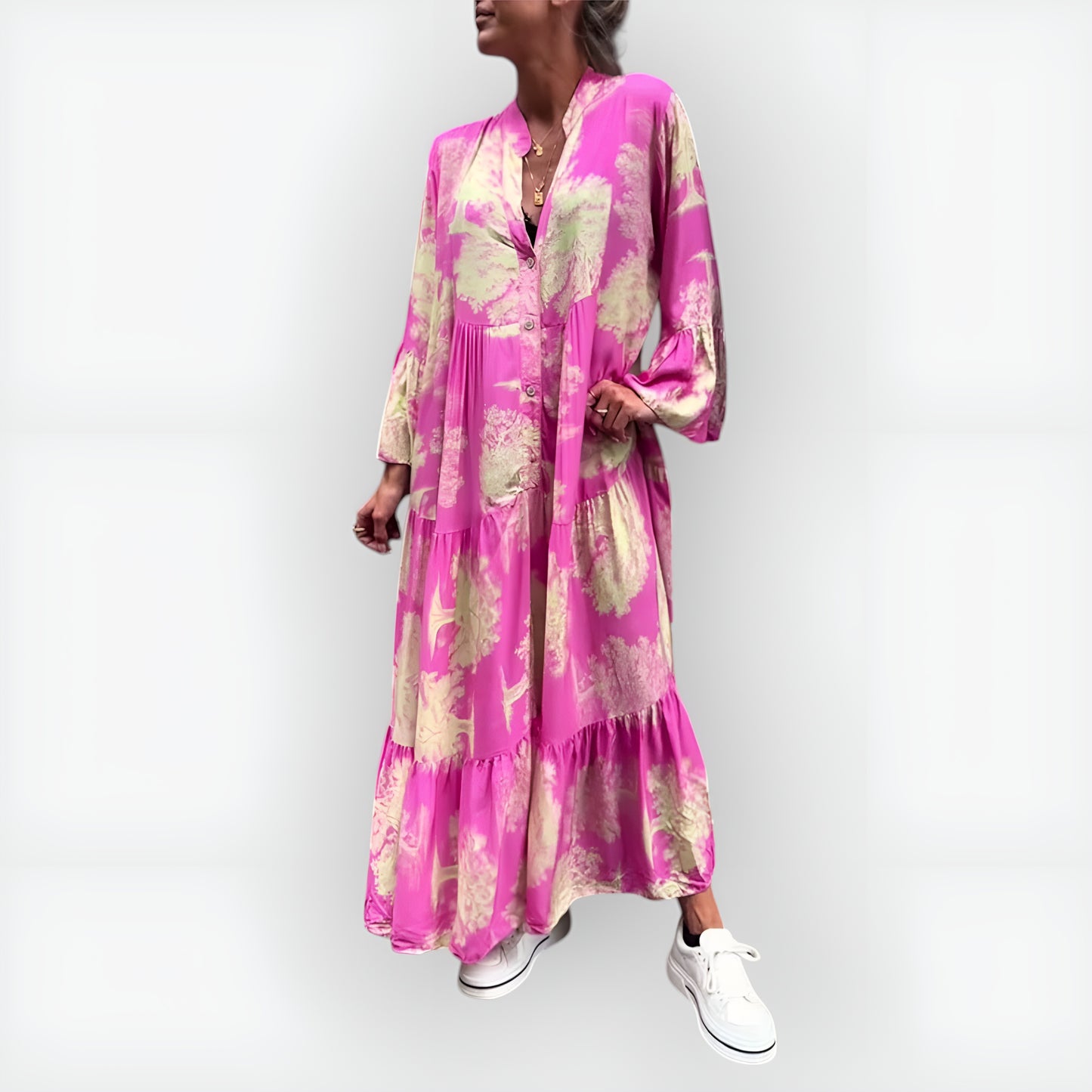 Demi™ | Blumen-Maxikleid