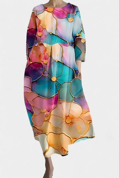 Claire™ | Bequemes Kleid mit elegantem V-Ausschnitt