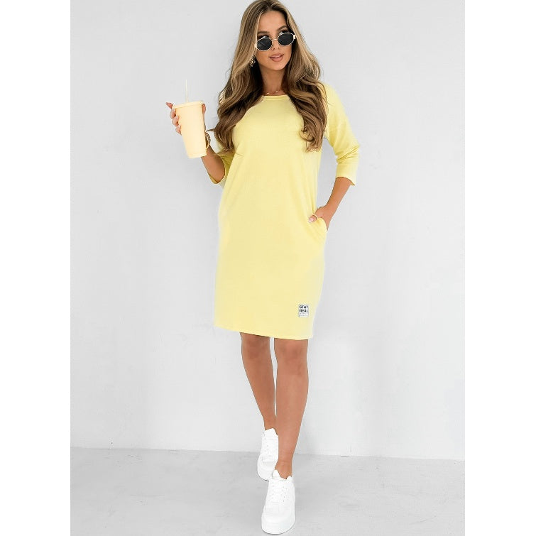 Felisa™| Elegantes Kleid mit Taschen und 3/4-Ärmeln