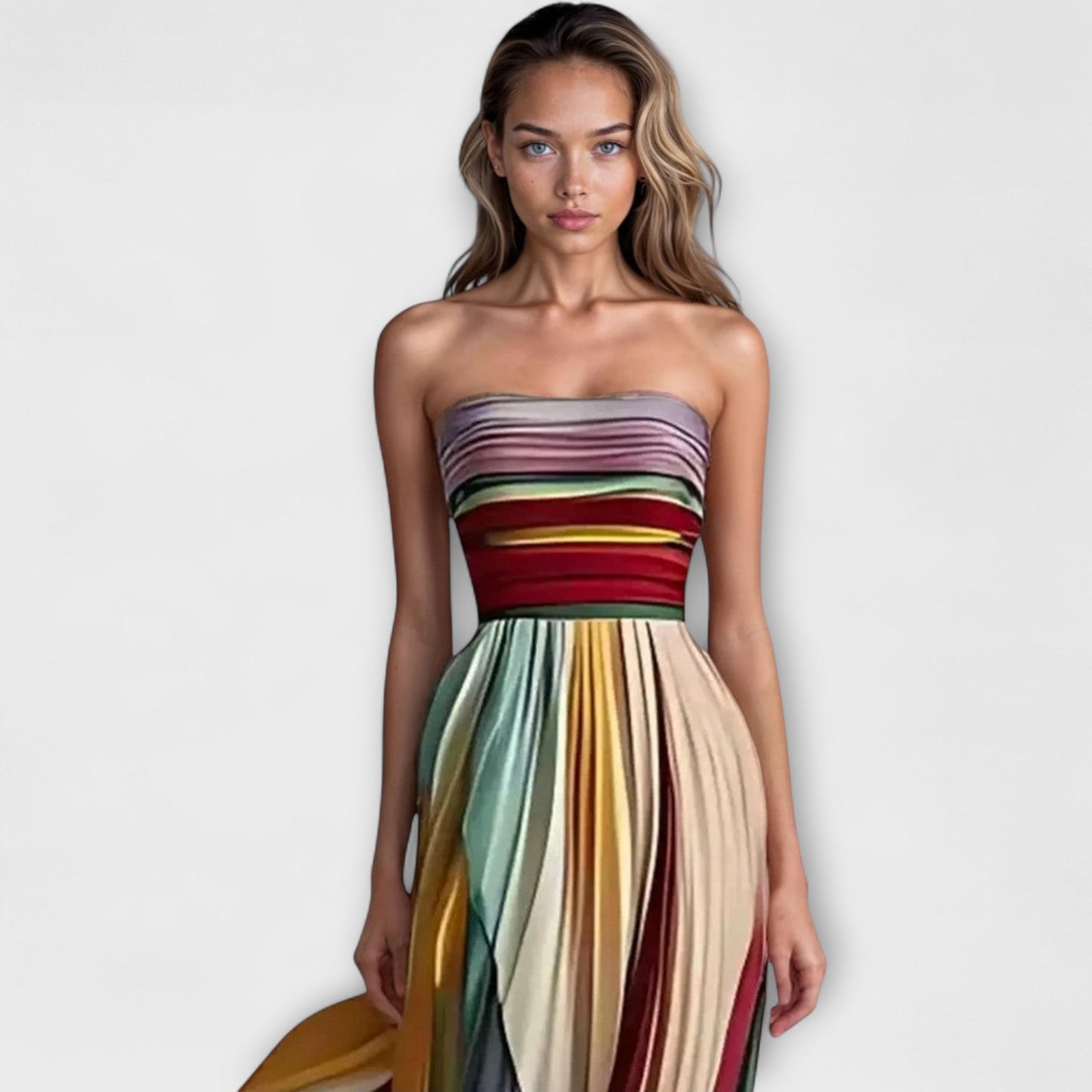 Raquel™| Feminines und Frisches Maxikleid für Sommertage